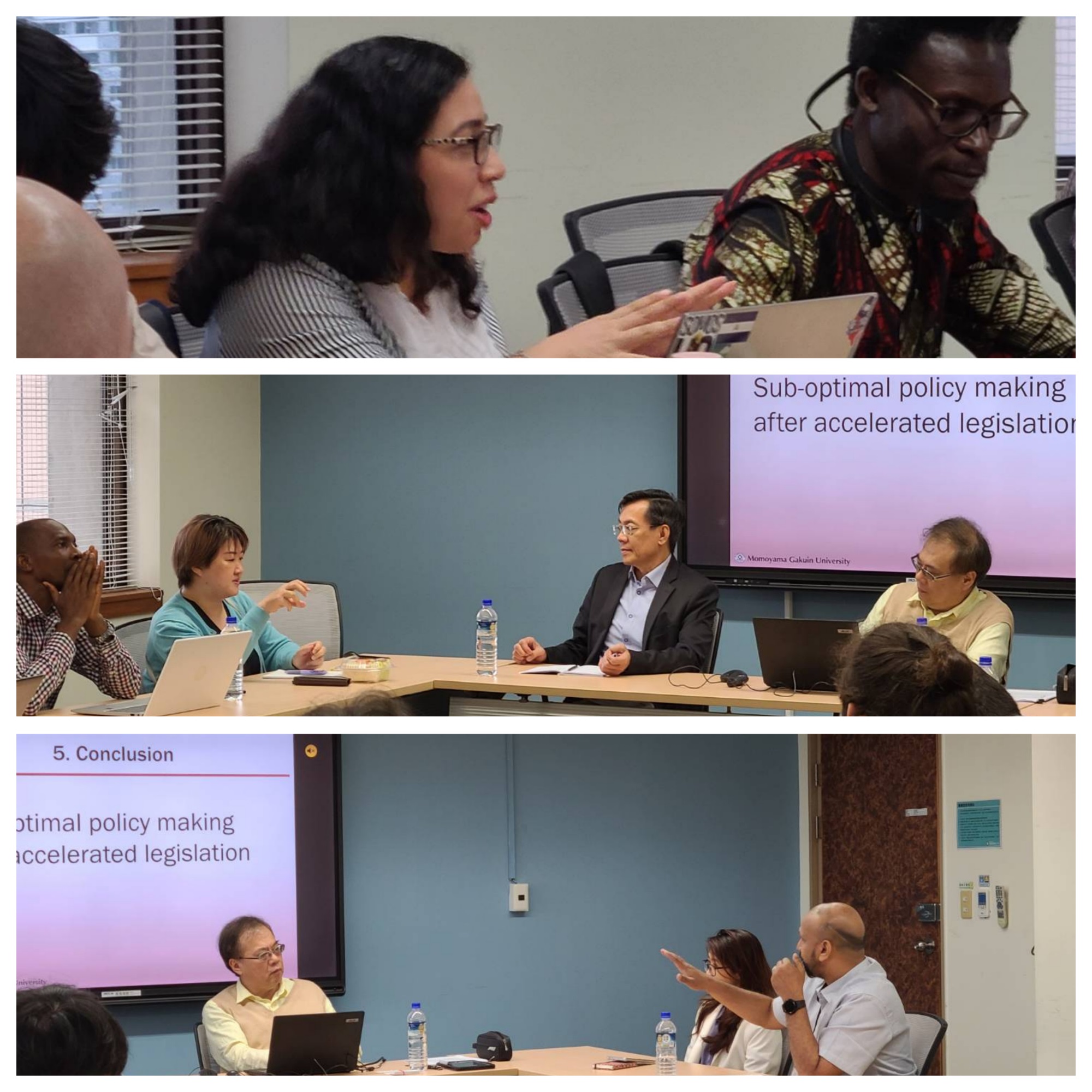 Students and visiting scholars proposed questions and opinions and had further discussions with Dr. Matsumura.